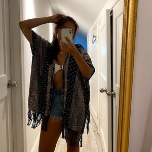A&F Patterned Kimono